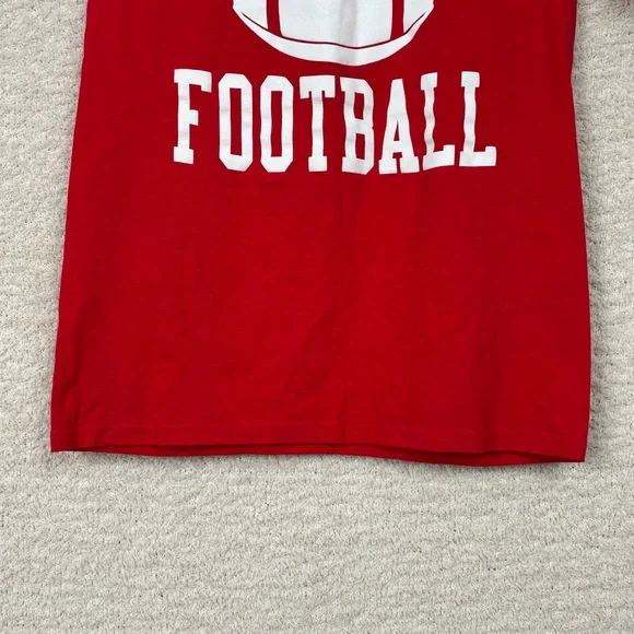 Champion Shirt Mens Small Red School Georgia Football Short Sleeve Crew Neck Tee - Picture 5 of 9
